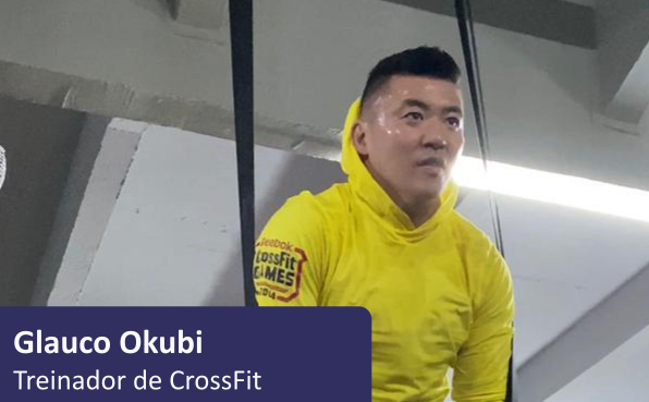 Treinador de CrossFit Glauco Okubi